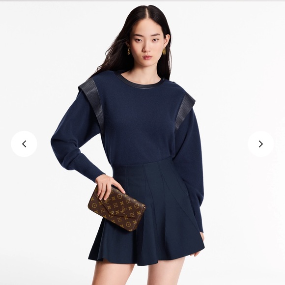 Louis Vuitton Pochette Félicie Flap Pouch Monogram Canvas Fuchsia Microfiber - Picture 8 of 8